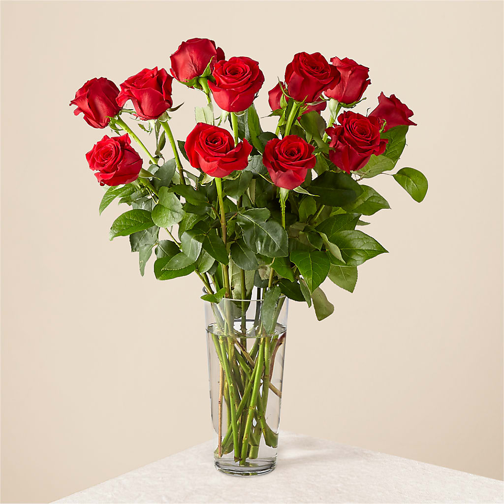 Long Stem Red Rose Bouquet – C & C SENSATIONS, Waynesboro VA