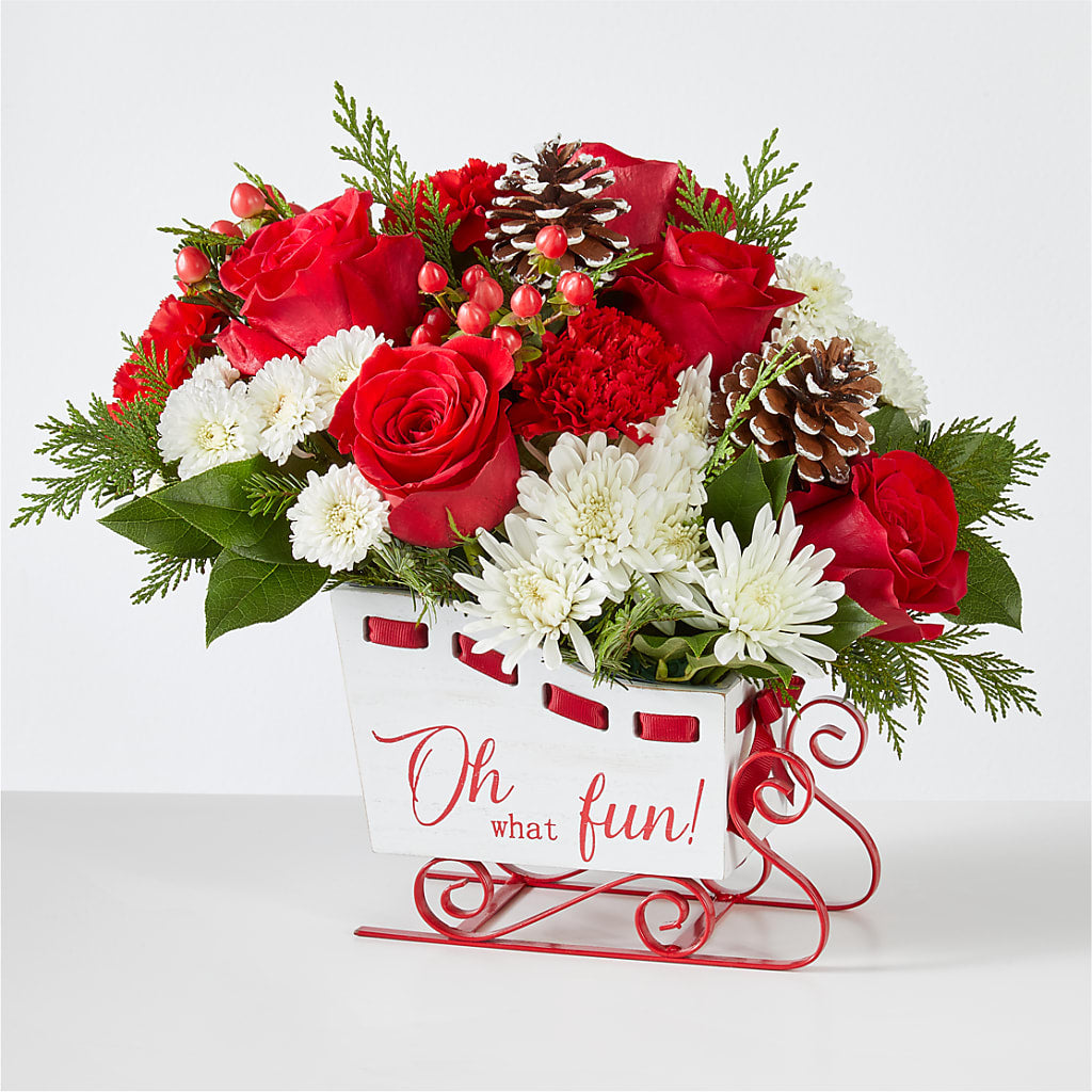 Sleigh Bells Bouquet – C & C SENSATIONS, Waynesboro VA