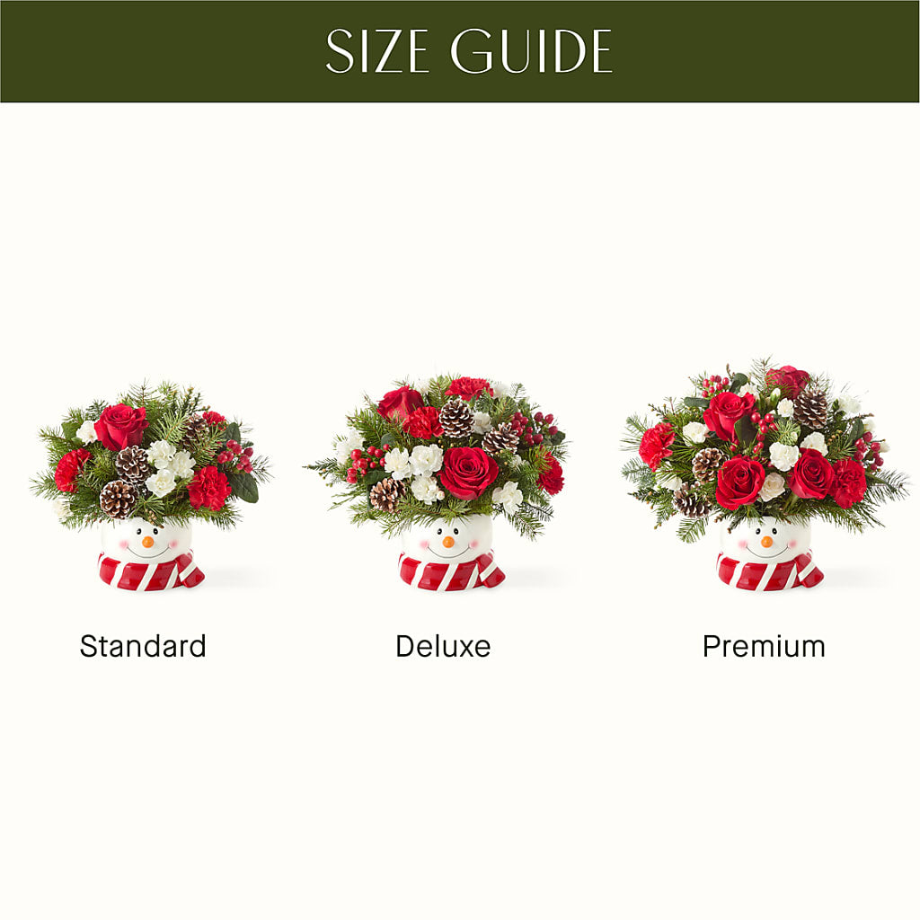 Jolly Snowman Bouquet – C & C SENSATIONS, Waynesboro VA