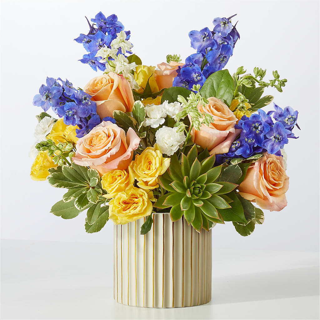 Cobalt Reverie Bouquet – C & C SENSATIONS, Waynesboro VA