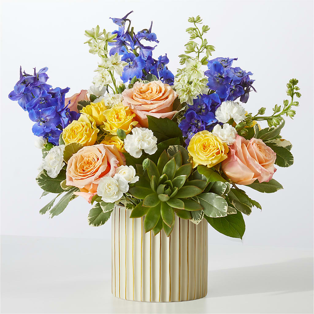 Cobalt Reverie Bouquet – C & C SENSATIONS, Waynesboro VA