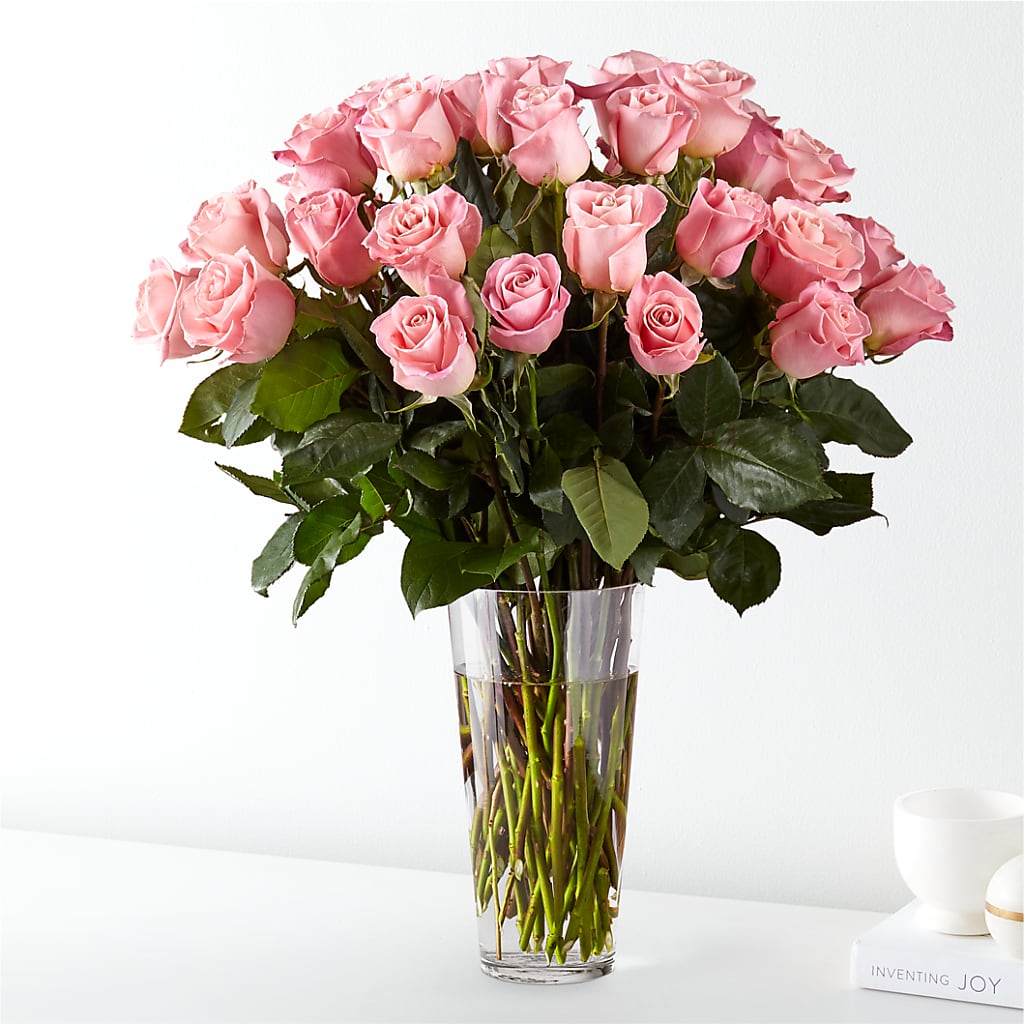 Long Stem Pink Rose Bouquet – C & C SENSATIONS, Waynesboro VA