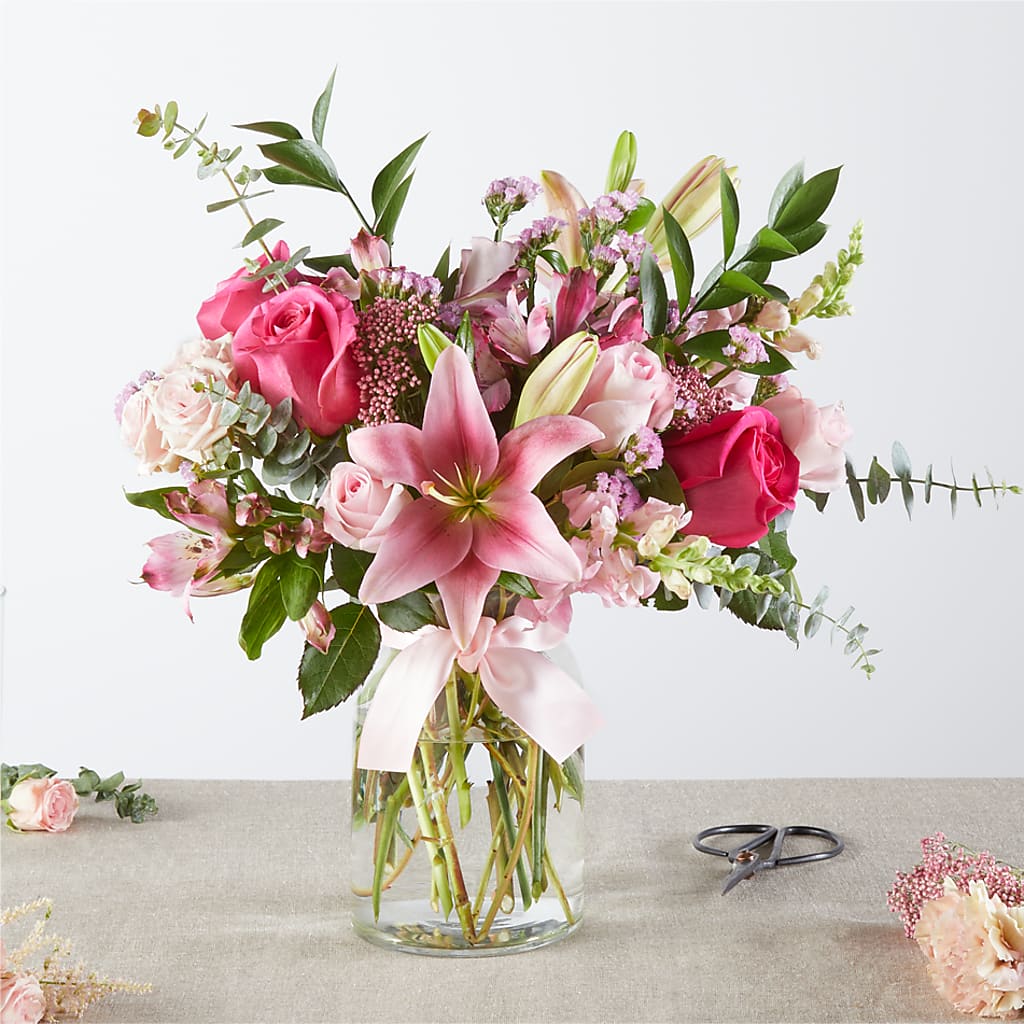 Pink Ribbon - A Florist Original – C & C SENSATIONS, Waynesboro VA