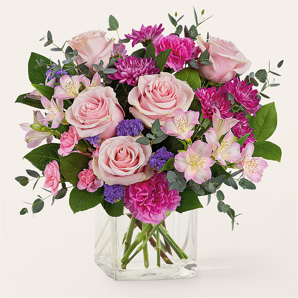 Rosy Radiance Bouquet – C & C SENSATIONS, Waynesboro VA