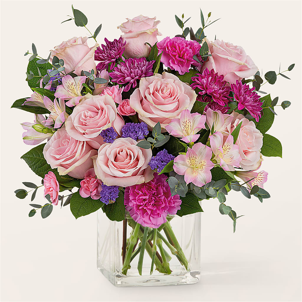 Rosy Radiance Bouquet – C & C SENSATIONS, Waynesboro VA