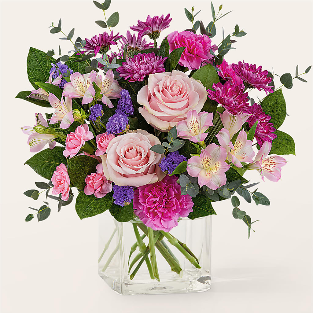 Rosy Radiance Bouquet – C & C SENSATIONS, Waynesboro VA