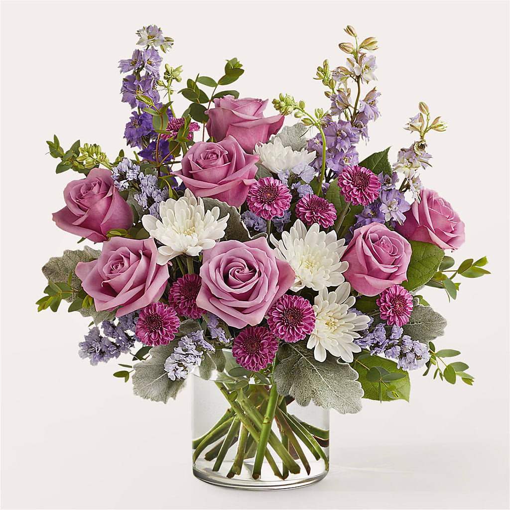 Violet Frost Bouquet – C & C SENSATIONS, Waynesboro VA