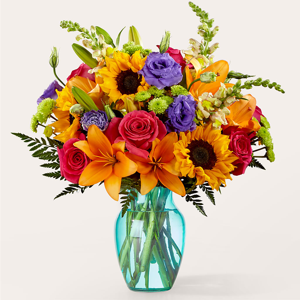 Double Rainbow Bouquet – C & C SENSATIONS, Waynesboro VA