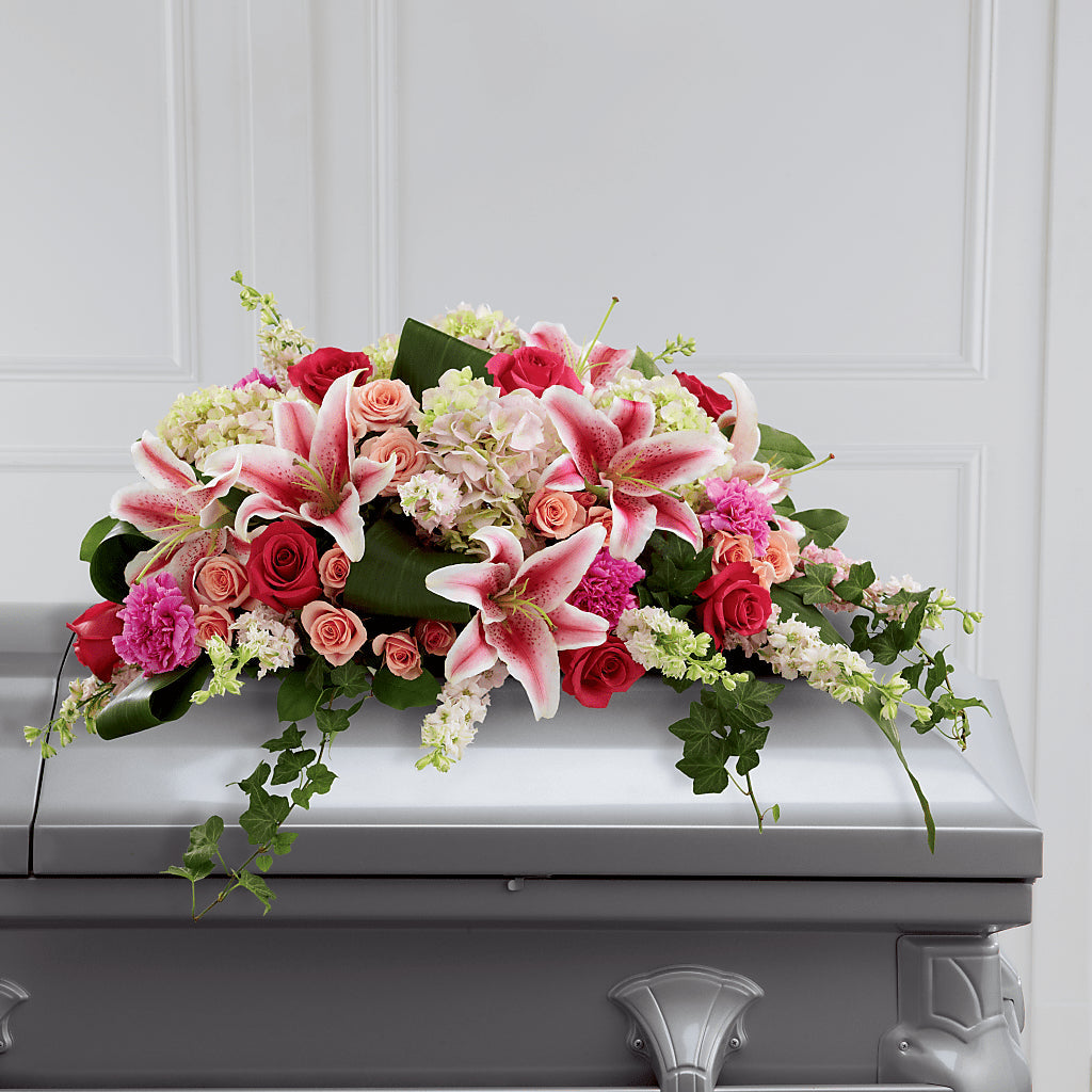 Splendid Grace Casket Spray – C & C SENSATIONS, Waynesboro VA