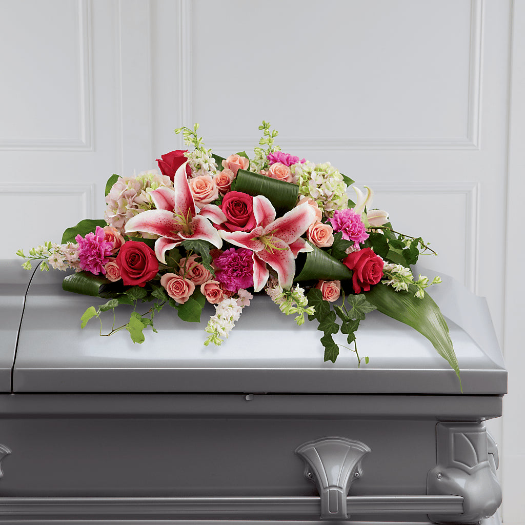 Splendid Grace Casket Spray – C & C SENSATIONS, Waynesboro VA