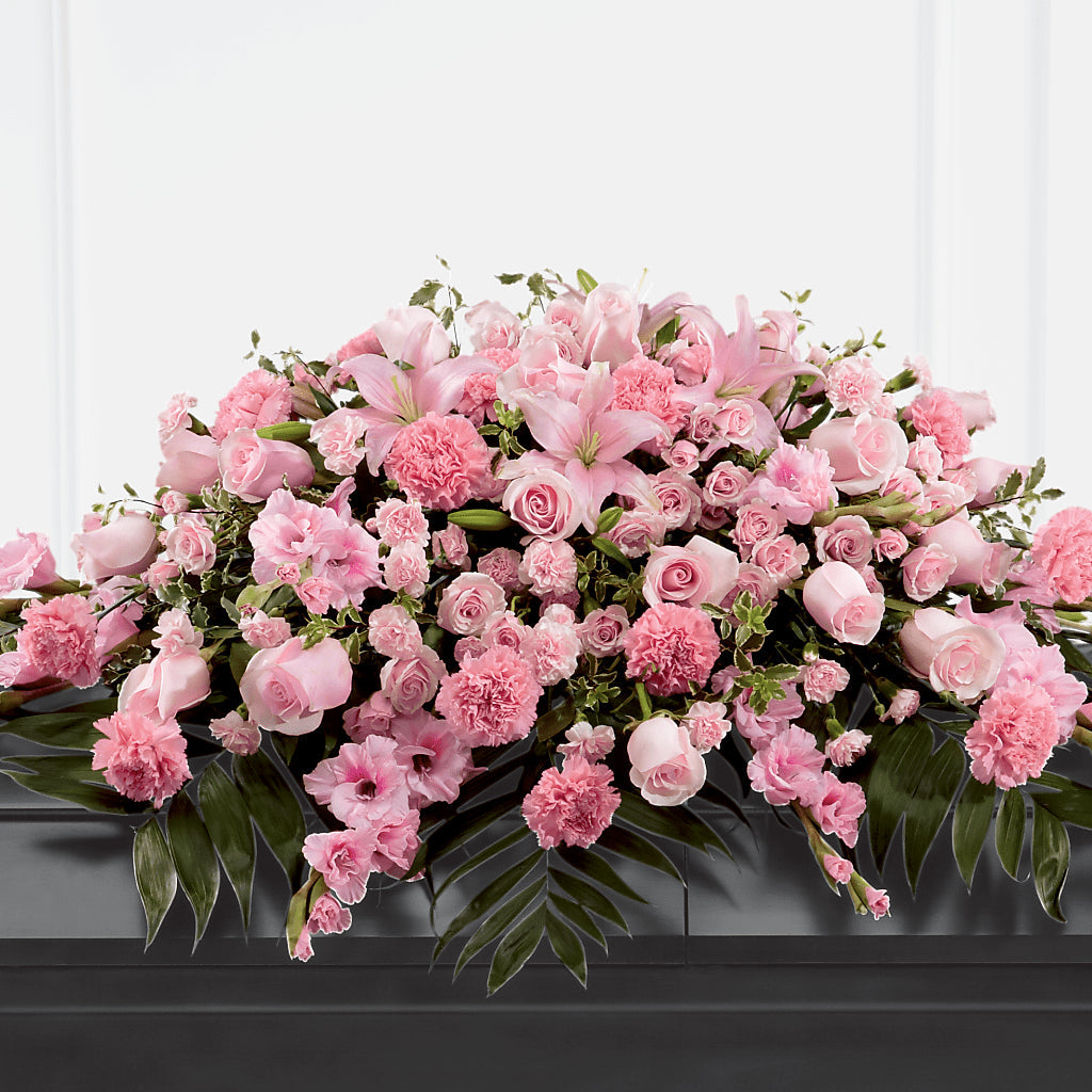 Garden of Comfort Casket Spray (Standard) – C & C SENSATIONS, Waynesboro VA