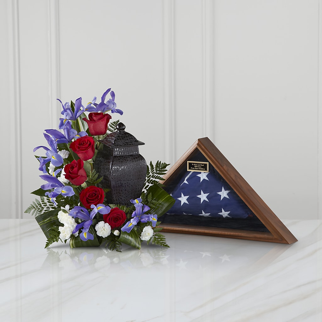 Patriotic Tribute Arrangement – C & C SENSATIONS, Waynesboro VA