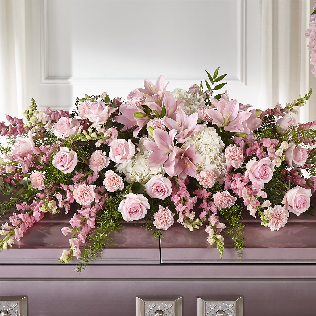 Life & Remembrance Casket Spray – C & C SENSATIONS, Waynesboro VA