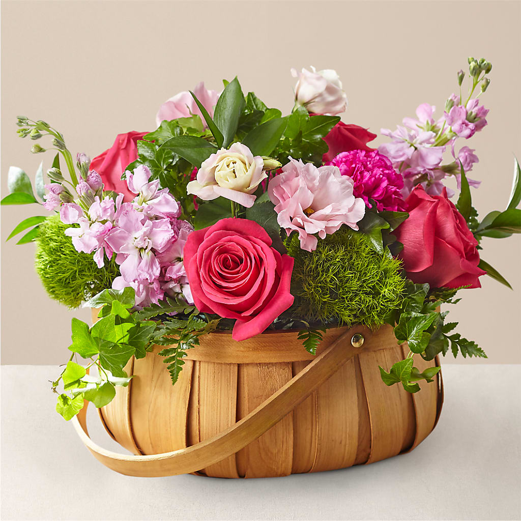Radiance in Bloom Basket – C & C SENSATIONS, Waynesboro VA
