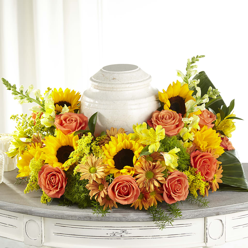 Faithful Sunflower Cremation Adornment – C & C SENSATIONS, Waynesboro VA