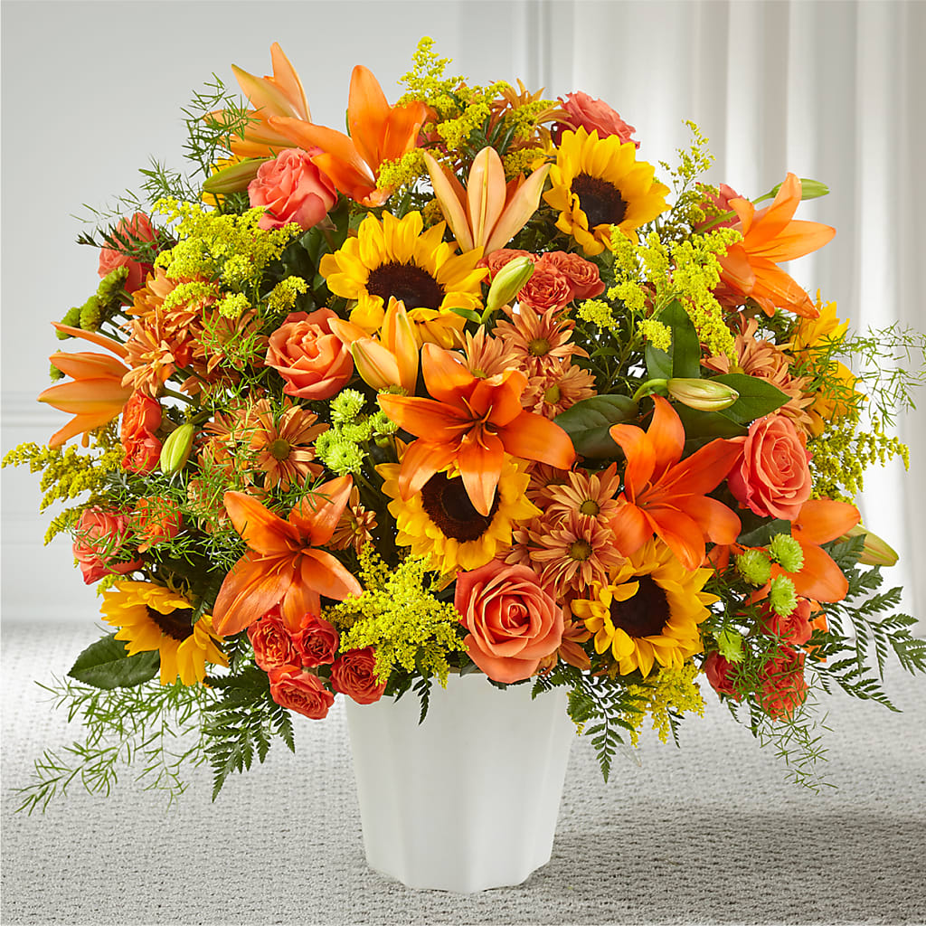 Harvest Thoughts Floor Basket – C & C SENSATIONS, Waynesboro VA