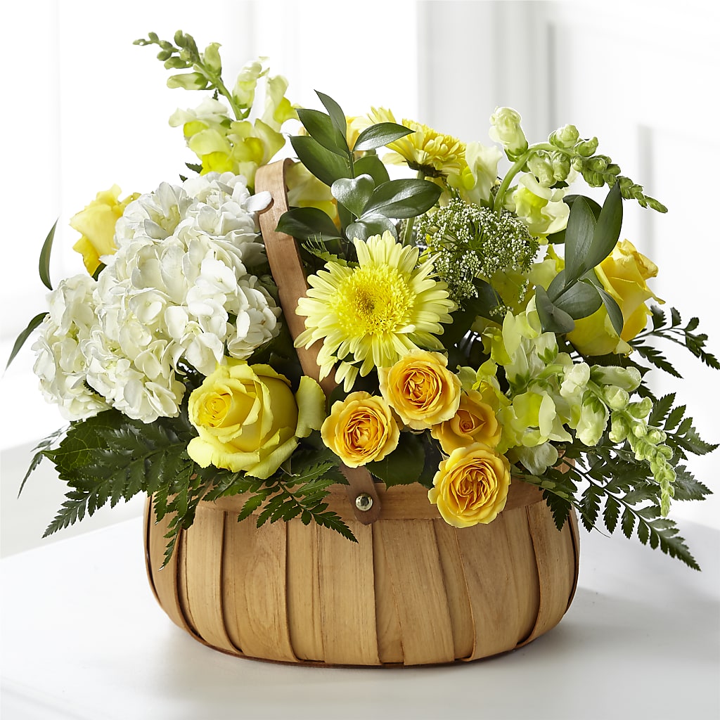 Rustic Remembrance Basket – C & C SENSATIONS, Waynesboro VA