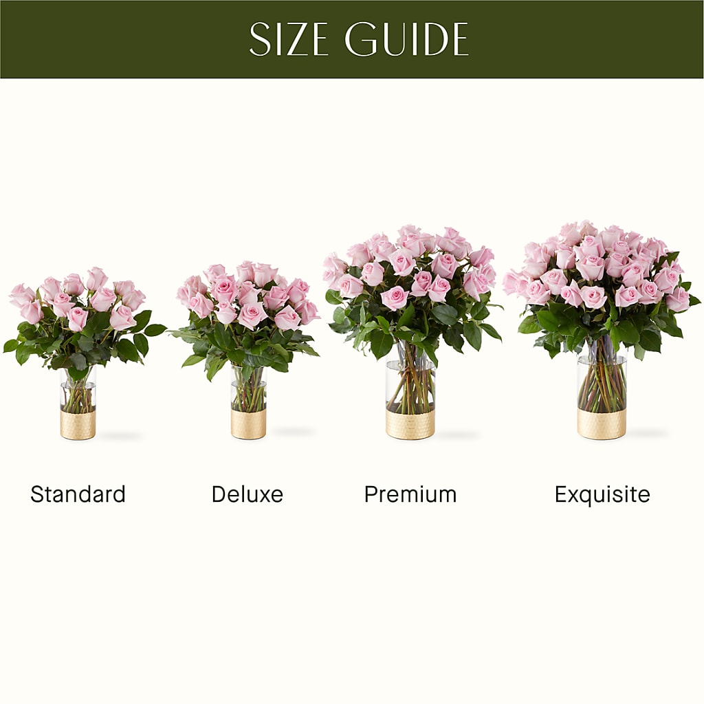 Picture Perfect Pink Rose Bouquet – C & C SENSATIONS, Waynesboro VA