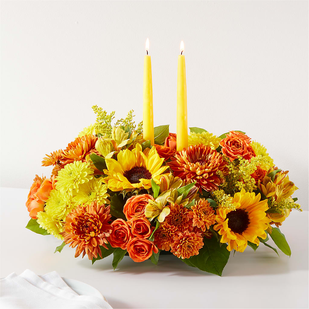 Autumn Harmony Centerpiece – C & C SENSATIONS, Waynesboro VA