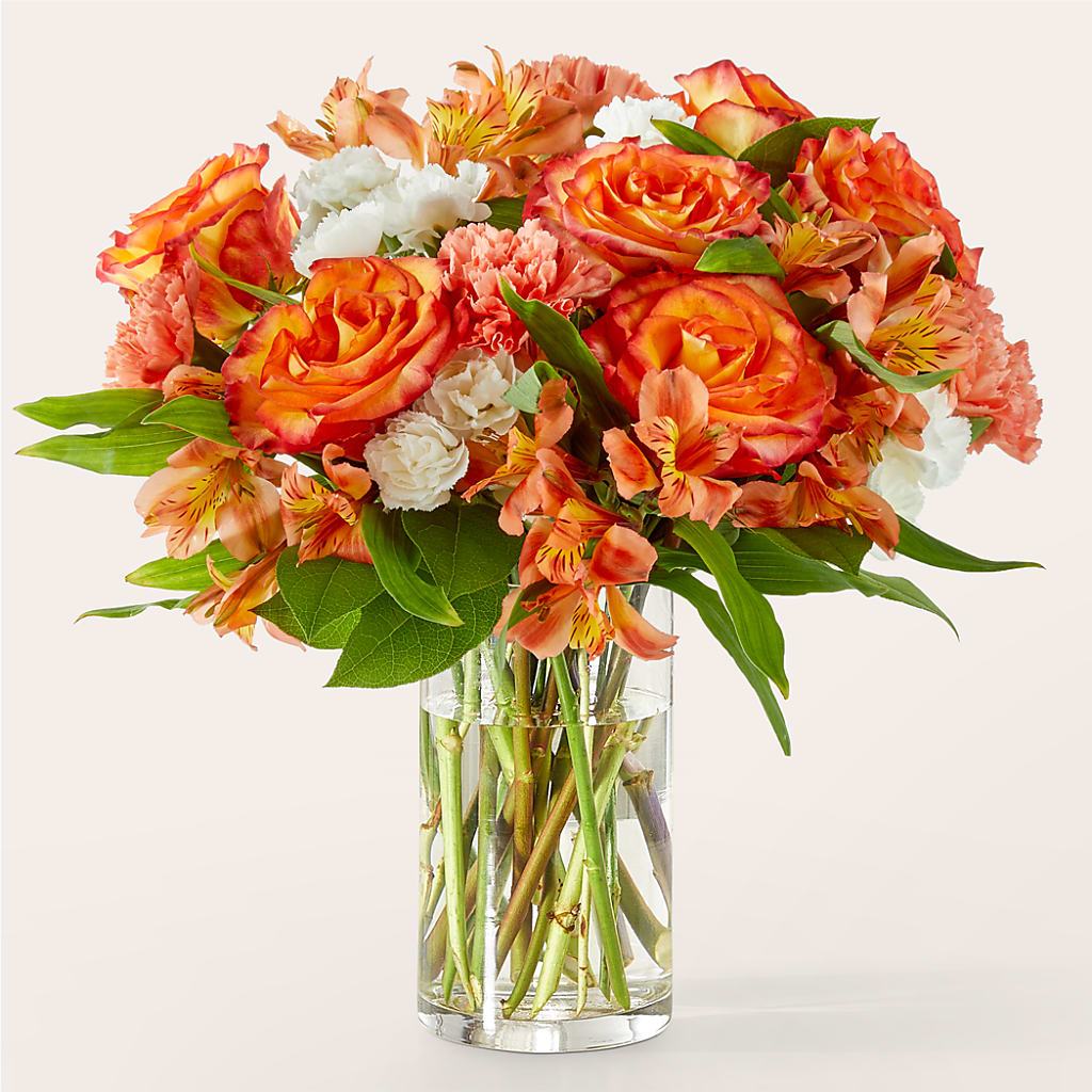 Apricot Glow Bouquet – C & C SENSATIONS, Waynesboro VA