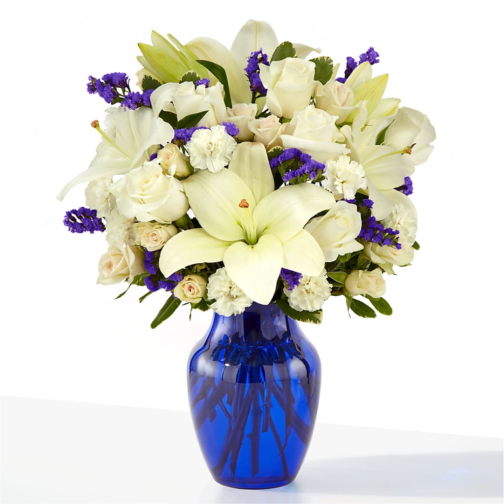 Sapphire Rush Bouquet – C & C SENSATIONS, Waynesboro VA