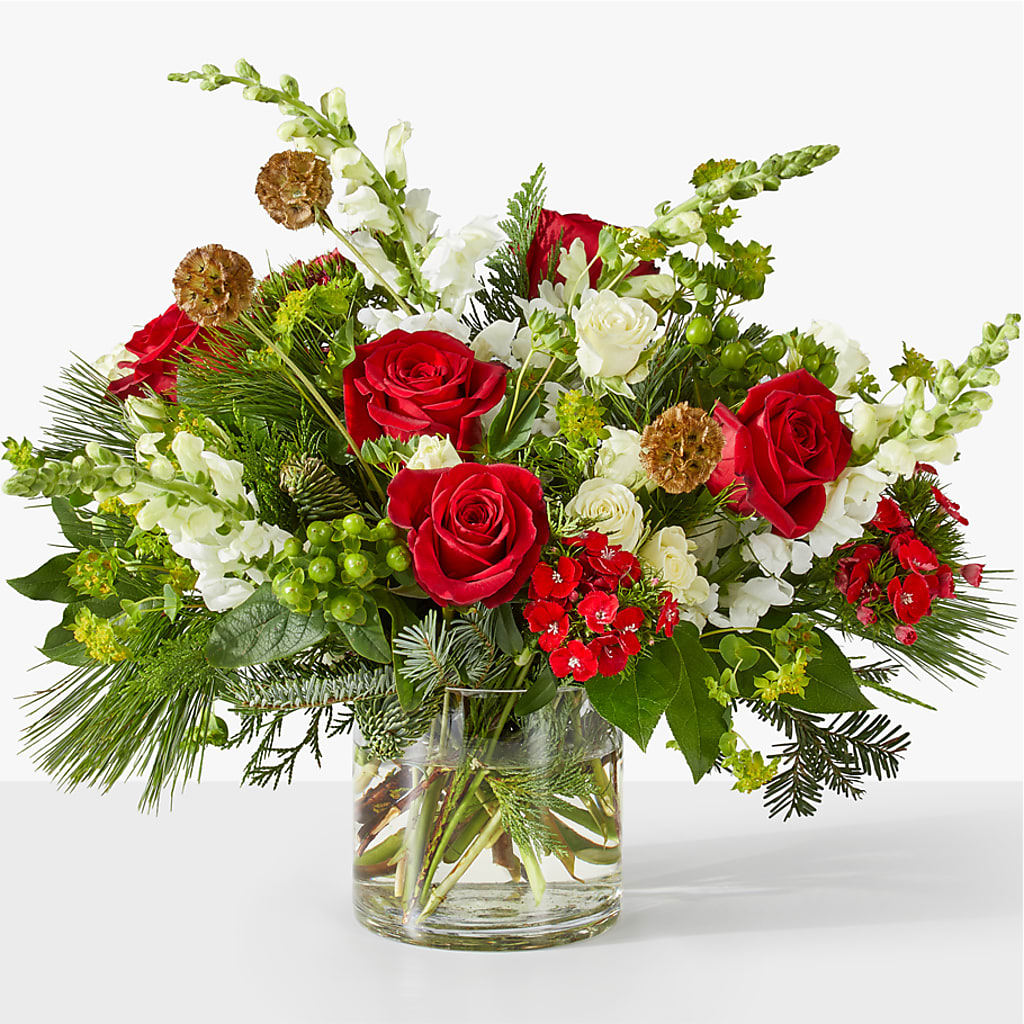 Deck the Halls Bouquet – C & C SENSATIONS, Waynesboro VA