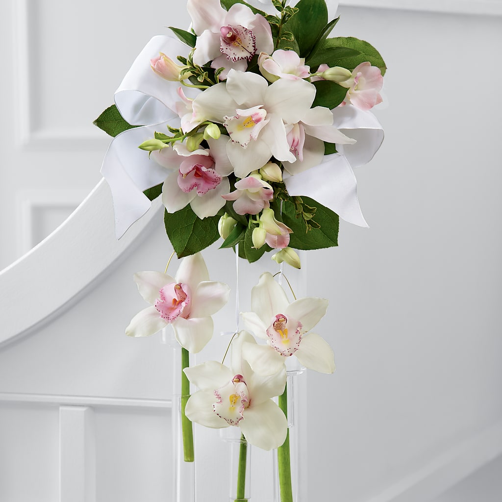 Perfect Entrance Pew Arrangement – C & C SENSATIONS, Waynesboro VA