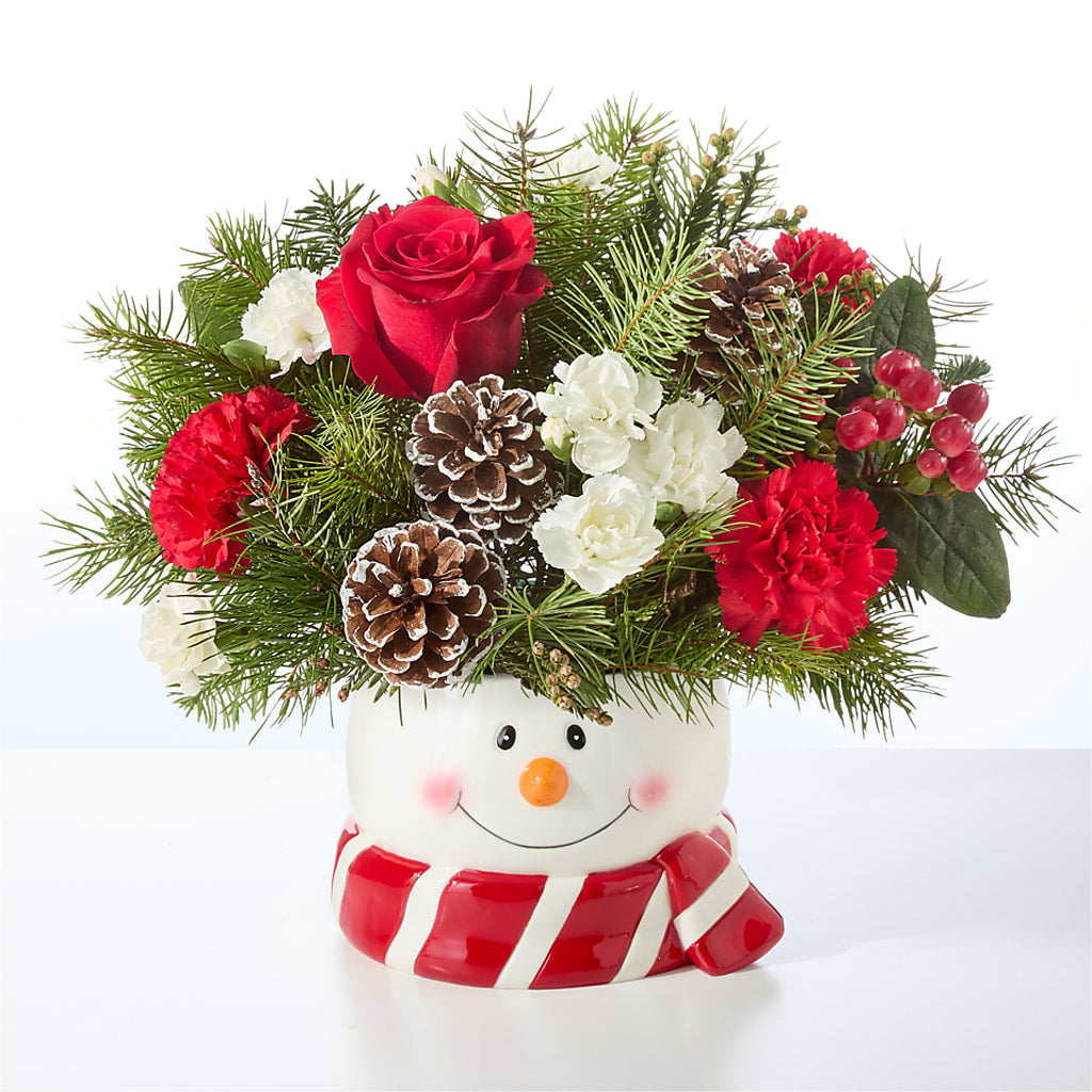 Jolly Snowman Bouquet – C & C SENSATIONS, Waynesboro VA
