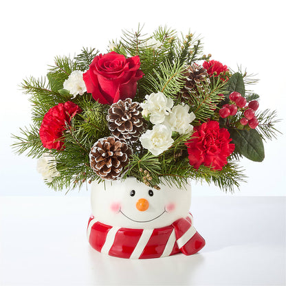 Jolly Snowman Bouquet – C & C SENSATIONS, Waynesboro VA