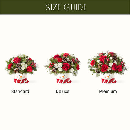 Jolly Snowman Bouquet – C & C SENSATIONS, Waynesboro VA