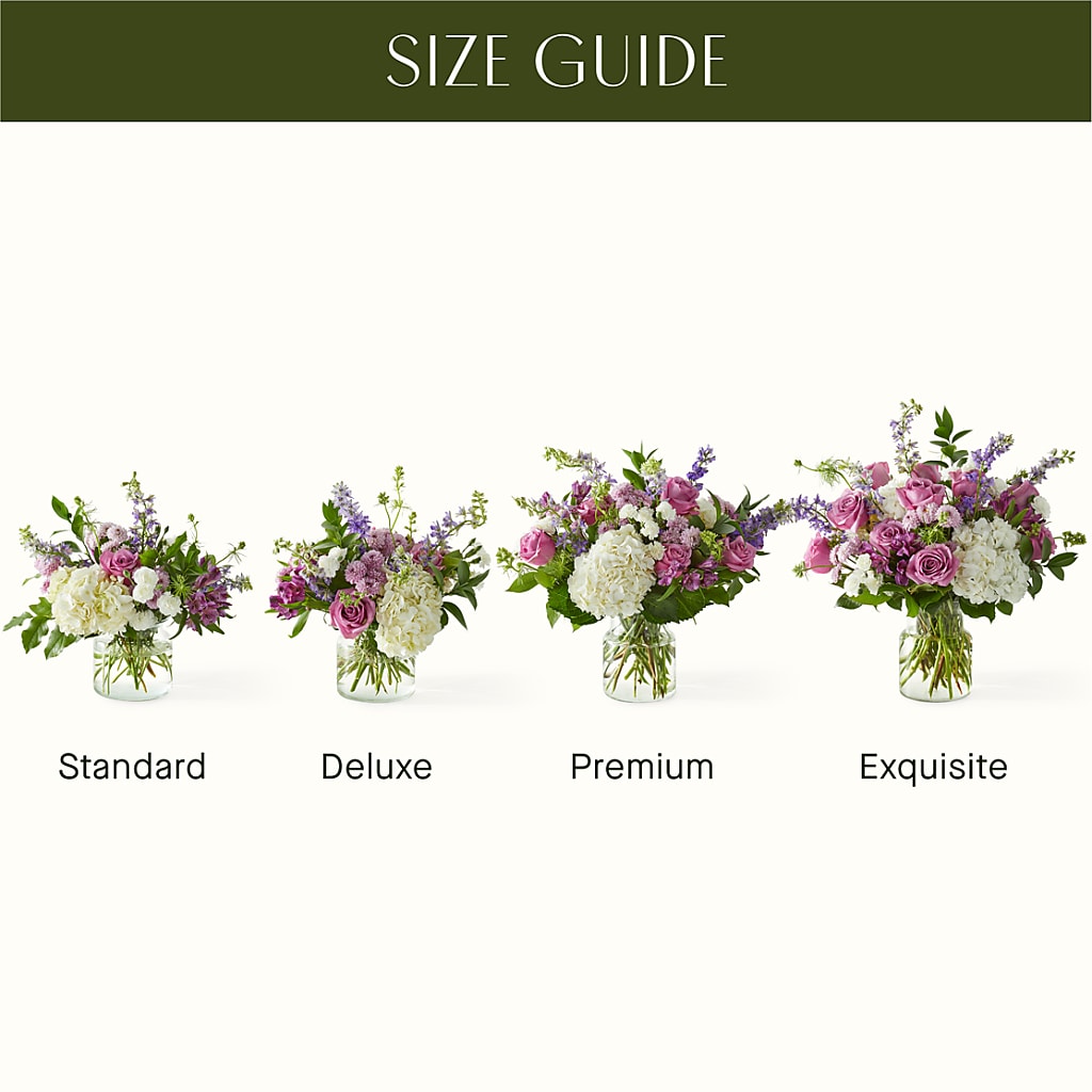 Violet Caress Bouquet – C & C SENSATIONS, Waynesboro VA