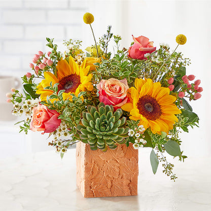 Sunflower Season Bouquet – C & C SENSATIONS, Waynesboro VA