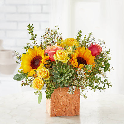 Sunflower Season Bouquet – C & C SENSATIONS, Waynesboro VA