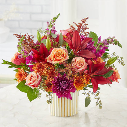 Burgundy Landscape Bouquet – C & C SENSATIONS, Waynesboro VA