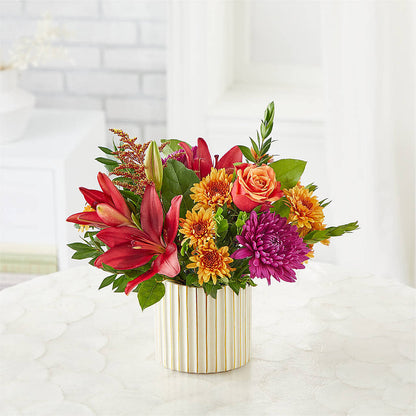 Burgundy Landscape Bouquet – C & C SENSATIONS, Waynesboro VA