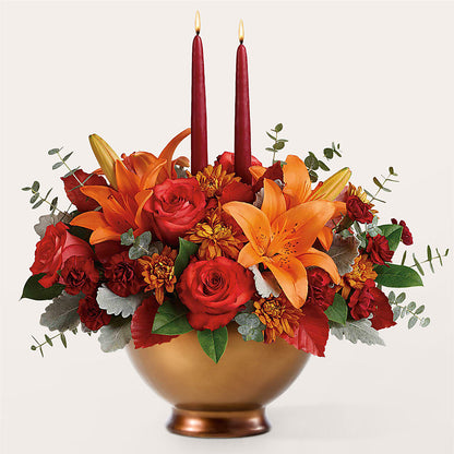 Fruits of Fall Centerpiece – C & C SENSATIONS, Waynesboro VA