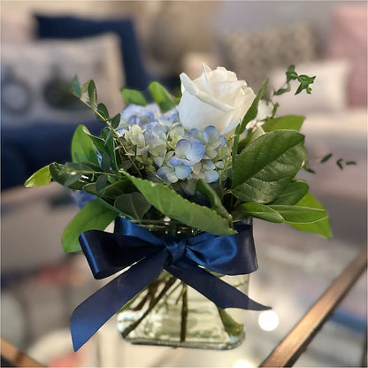 Sky Blue Delight Bouquet – C & C SENSATIONS, Waynesboro VA