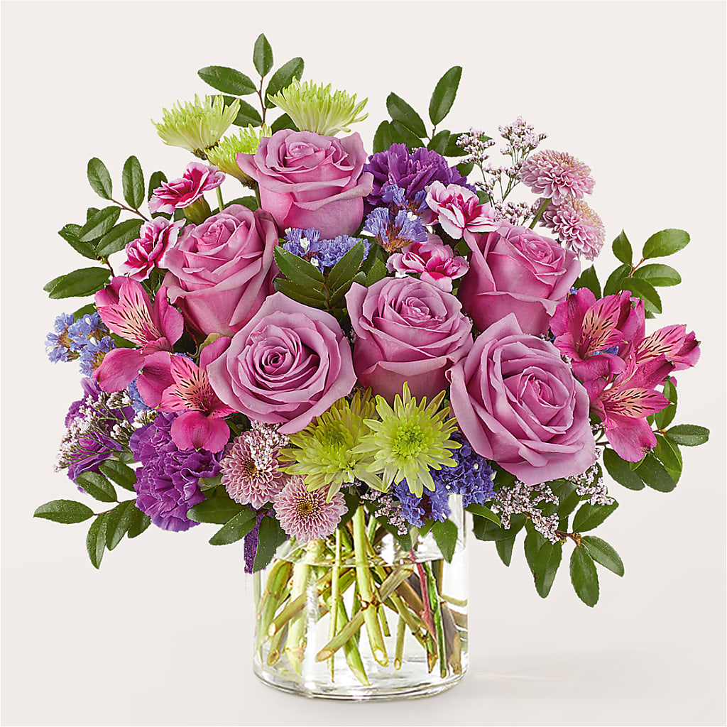 Glass Half Full Bouquet – C & C SENSATIONS, Waynesboro VA