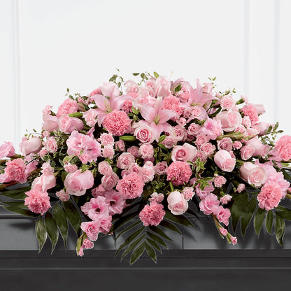 Garden of Comfort Casket Spray (Standard) – C & C SENSATIONS, Waynesboro VA