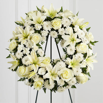 Treasured Tribute Wreath – C & C SENSATIONS, Waynesboro VA