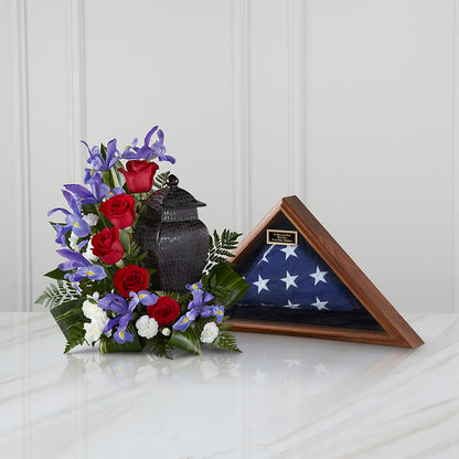 Patriotic Tribute Arrangement – C & C SENSATIONS, Waynesboro VA