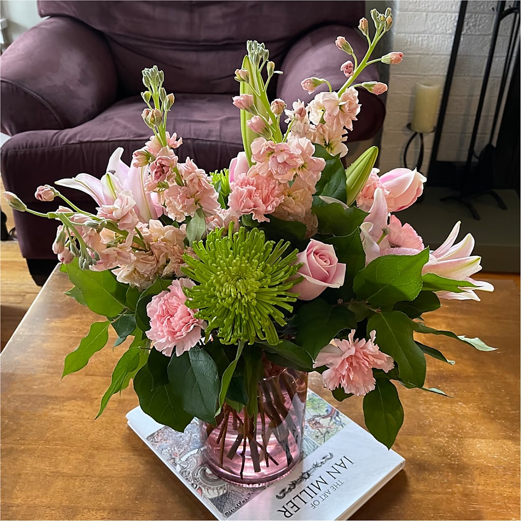 Pretty in Pink Bouquet – C & C SENSATIONS, Waynesboro VA