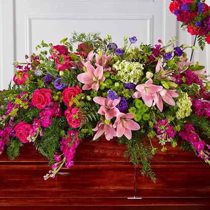 Radiant Tribute Casket Spray – C & C SENSATIONS, Waynesboro VA