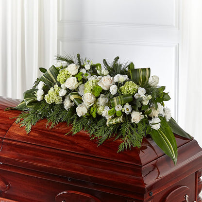 Hopeful Gesture Casket Spray – C & C SENSATIONS, Waynesboro VA