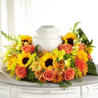 Faithful Sunflower Cremation Adornment – C & C SENSATIONS, Waynesboro VA