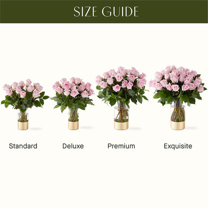 Picture Perfect Pink Rose Bouquet – C & C SENSATIONS, Waynesboro VA