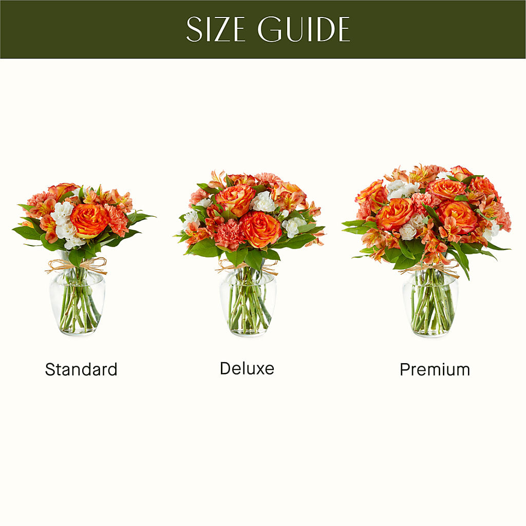 Apricot Glow Bouquet – C & C SENSATIONS, Waynesboro VA