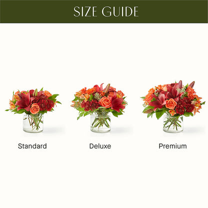 Crimson Leaves Bouquet – C & C SENSATIONS, Waynesboro VA