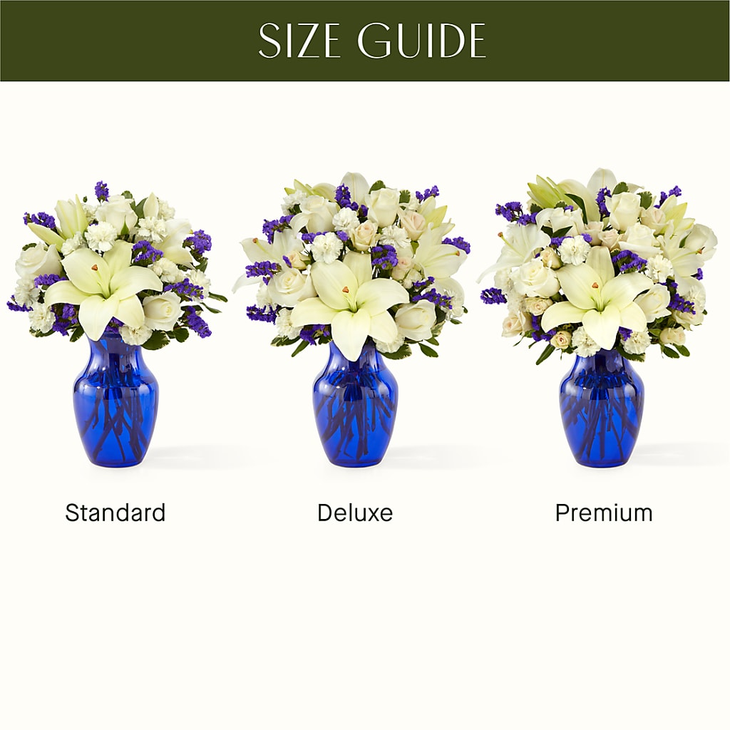 Sapphire Rush Bouquet – C & C SENSATIONS, Waynesboro VA