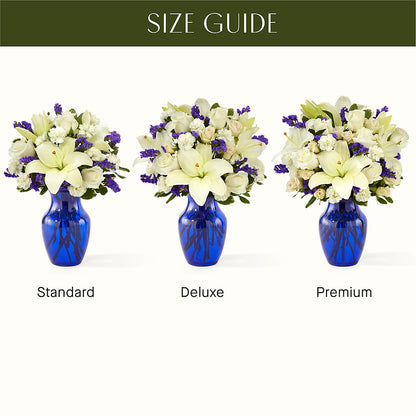 Sapphire Rush Bouquet – C & C SENSATIONS, Waynesboro VA